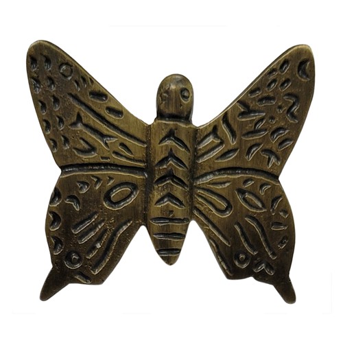 "Naioth" Brass Decorative Butterfly Cabinet Knob